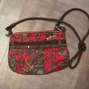 Sakroots Multicolor Artistic Crossbody Bag